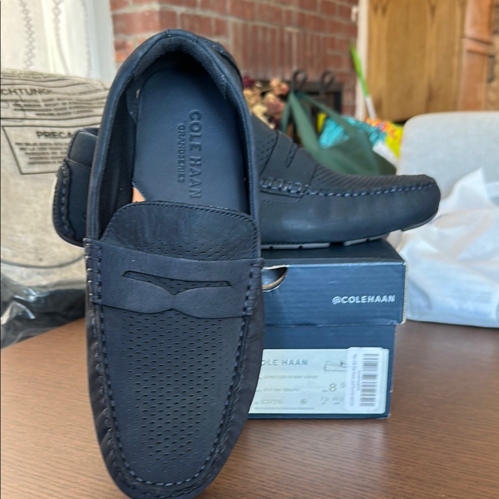 Men's Black Loafers